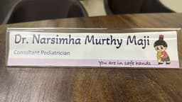 Dr. Narasimha Murthy Maji