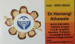 Dr. Hemangi athawale